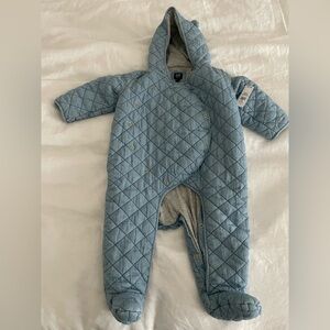 Baby gap denim cold weather suit 18-24month. NWT